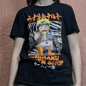 Black Graphic Short Sleeve Tee